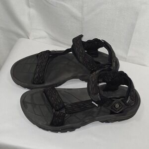 Teva Terra Fi Hiking Sandals Mens Size 9.5 EUR 42.5 Black Outdoor Waterproof